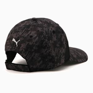 ウィメンズ ゴルフ EGW セミフラット グラフィック キャップ, PUMA Black, extralarge-JPN