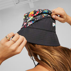 PRIME Pride Bucket Hat, PUMA Black-Pride AOP, extralarge-IND