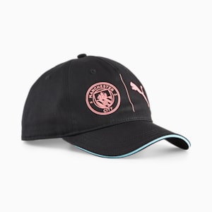 Manchester City Football Unisex Cap, Dark Navy-Sunset Glow, extralarge-IND