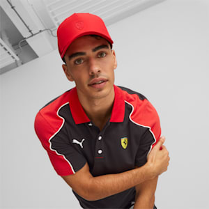 Scuderia Ferrari SPTWR Style Baseball Unisex Cap Junior, Rosso Corsa