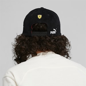 Scuderia Ferrari Garage Crew Baseball Cap, PUMA Black, extralarge