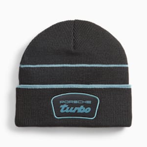 Gorro de lana con dobladillo Porsche Legacy Classic, PUMA Black, extralarge