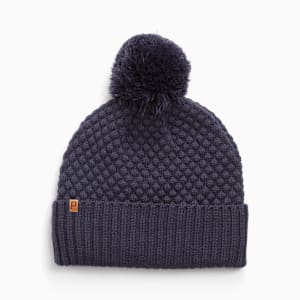 WRMLBL Women's Golf Pom Beanie, Navy Blazer, extralarge-GBR