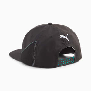 Mercedes-AMG PETRONAS Flat Brim Cap, PUMA Black, extralarge-IND