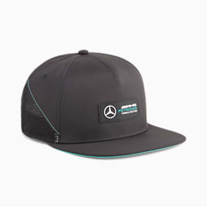 Mercedes-AMG PETRONAS Flat Brim Cap, PUMA Black, extralarge-IND