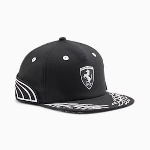 Gorra plana SCUDERIA FERRARI x JOSHUA VIDES, PUMA Black, extralarge