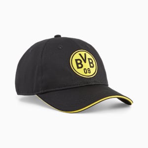 Borussia Dortmund Team Football Cap, PUMA Black-Cyber Yellow, extralarge-IND