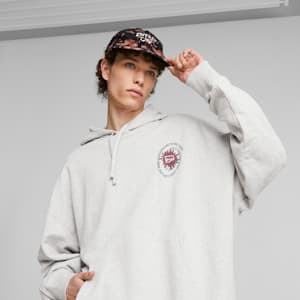 ユニセックス ホームタウン ヒーローズ グランジキャップ 6, PUMA Black-Chestnut Brown, extralarge-JPN