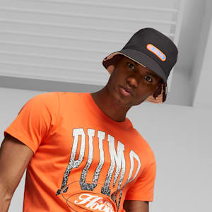 Clyde's Closet Basketball Bucket Hat, PUMA Black, extralarge-GBR