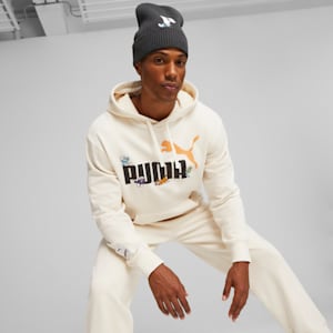 PUMA x THE SMURFS Unisex Beanie, Dark Coal, extralarge-IND