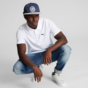 Gorra PUMA x RHUIGI con ala plana, Inky Blue, extragrande