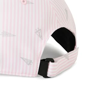 メンズ ゴルフ ポリエステルツイル グラフィック キャップ, Pearl Pink