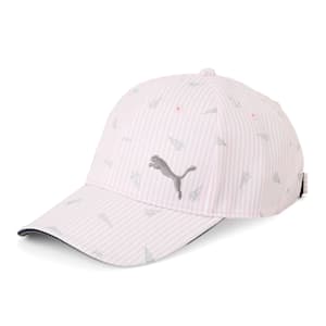 メンズ ゴルフ ポリエステルツイル グラフィック キャップ, Pearl Pink