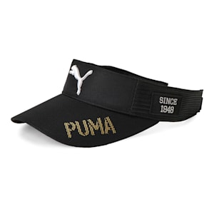 ウィメンズ ゴルフ ツアー パフォーマンス バイザー, PUMA Black, extralarge-JPN