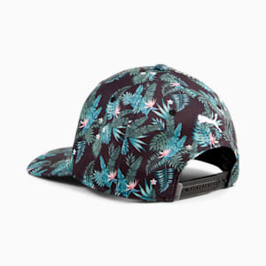 Aloha Men's P Golf Cap, Puma Black-Eucalyptus, extralarge-GBR