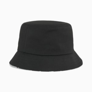 ESS Elevated Bucket Hat, PUMA Black-AOP, extralarge