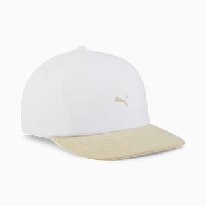 Gorra de visera plana MMQ, PUMA White-Putty, extralarge