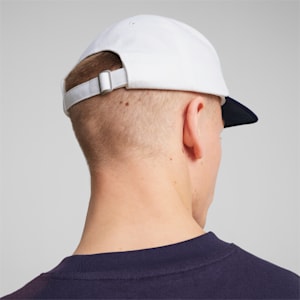 MMQ Flat Brim Cap, PUMA White-PUMA Black, extralarge