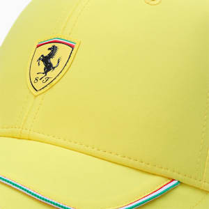 Scuderia Ferrari Race Motorsport Unisex Cap, Speed Yellow, extralarge-IND
