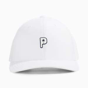 メンズ ゴルフ PUMA x PTC キャップ, White Glow-Deep Navy, extralarge-JPN