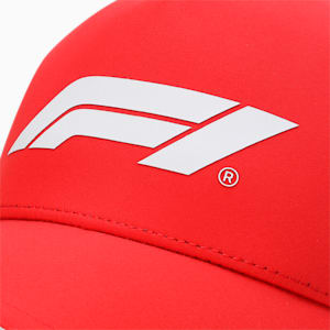 F1 Motorsport Unisex Cap, Pop Red, extralarge-IND
