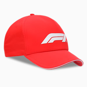 F1 Motorsport Unisex Cap, Pop Red, extralarge-IND