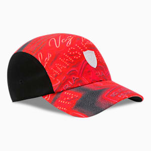 Scuderia Ferrari Race Neon Energy Motorsport Cap, PUMA Black-AOP, extralarge-IND