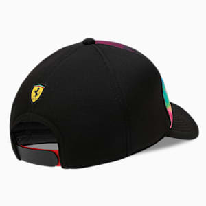 Scuderia Ferrari Race Statement Motorsport Unisex Cap, PUMA Black, extralarge-IND