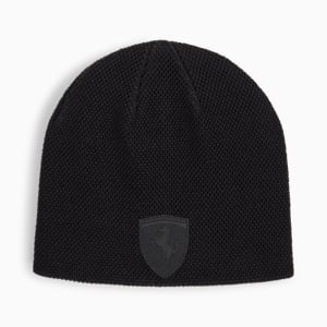 Scuderia Ferrari Beanie, Puma Black, extralarge
