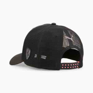 Scuderia Ferrari Neon Energy Trucker Hat, PUMA Black-AOP, extralarge