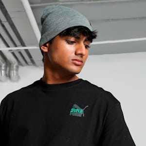 Cuffless Beanie, Medium Gray Heather, extralarge-IND