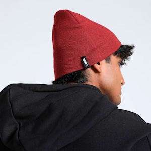 Cuffless Beanie, Intense Red, extralarge-IND
