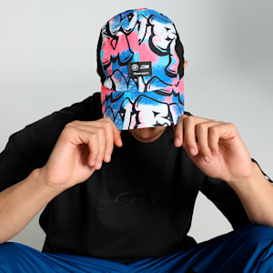 BMW M Motorsport Neon Energy Baseball Cap, PUMA Black-AOP, extralarge-IND