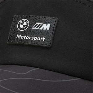 BMW M Motorsport Statement 5-Panel Unisex Cap, PUMA Black-AOP, extralarge-IND