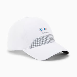 BMW M Motorsport Unisex Baseball Cap, PUMA White, extralarge-IND