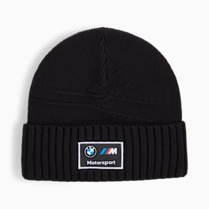 BMW M Motorsport Classic Cuff Beanie, PUMA Black, extralarge
