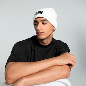 BMW M Motorsport Classic Cuff Beanie, PUMA White, extralarge-IND