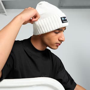 BMW M Motorsport Classic Cuff Beanie, PUMA White, extralarge-IND