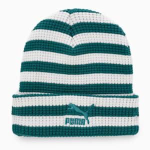 Classics Mid Fit Beanie, Cold Green-PUMA White, extralarge-IND