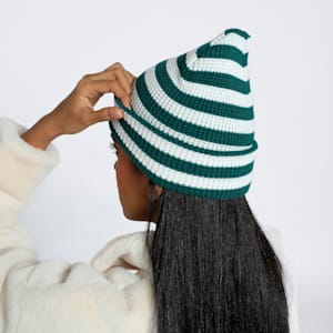 Classics Mid Fit Beanie, Cold Green-PUMA White, extralarge-IND