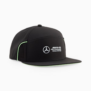 Mercedes-AMG Petronas F1® Flat Brim Cap, PUMA Black, extralarge