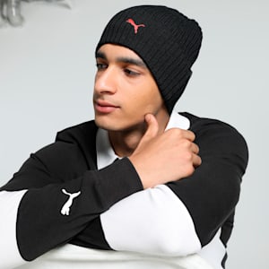 F1® Motorsport Beanie, PUMA Black, extralarge-IND