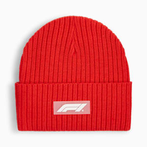 F1® Motorsport Unisex Beanie, Pop Red, extralarge-IND