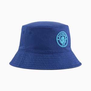 Manchester City ftblNRGY Reversible Bucket Hat, Blazing Blue-Bright Aqua, extralarge-GBR