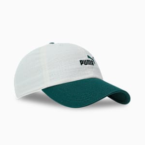 No. 1 Colour Block Dad Cap, Alpine Snow-Dark Myrtle, extralarge-IND