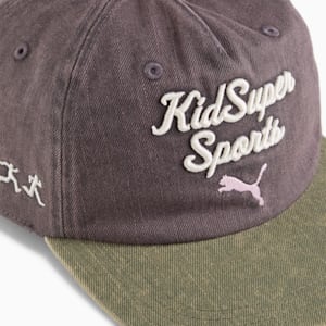PUMA x KIDSUPER Baseball Cap, Dark Coal, extralarge-IND