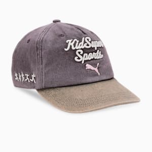 PUMA x KIDSUPER Baseball Cap, Dark Coal, extralarge-IND