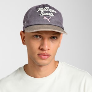 PUMA x KIDSUPER Baseball Cap, Dark Coal, extralarge-IND