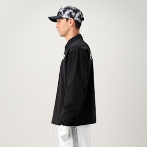 メンズ ゴルフ AOP Pロゴ キャップ, PUMA Black-White Glow, extralarge-JPN
