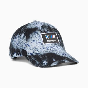 BMW M Motorsport Color Baseball Cap, PUMA Black-AOP, extralarge